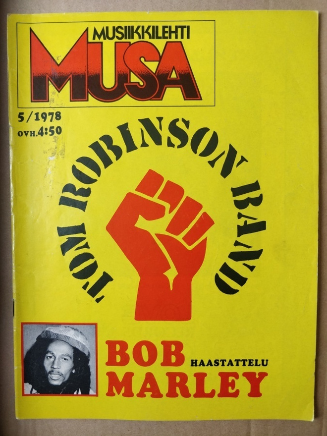Musa 5/1978 suomalainen musiikkilehti