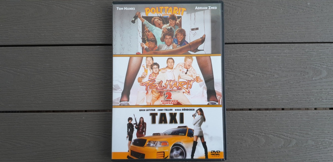 DVD: Polttarit + Polttarit 2 + Taxi, 3xDVD (1984-2007/2010)