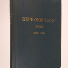 Marjatta (toim.) Seppälä : Defensor legis index 1920-1960 - pikkukuva 1