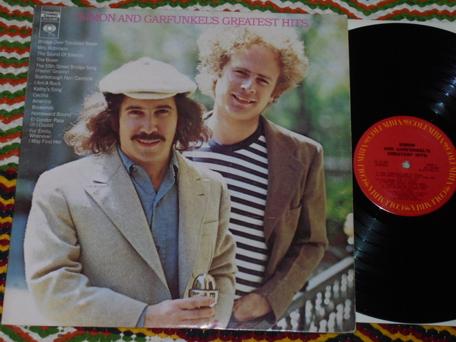 SIMON & GARFUNKEL - Greatest Hits - LP 1972 orig USA EX-