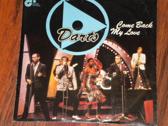 7" single - DARTS - Come Back My Love 1977 doo wop EX-