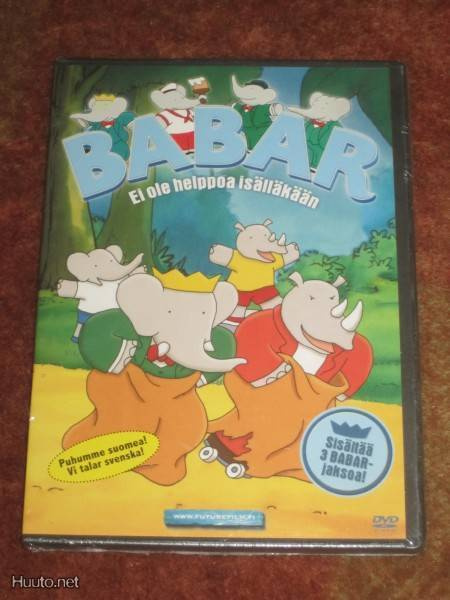 BABAR - EI OLE HELPPOA ISÄLLÄKÄÄN - DVD - MUOVEISSA