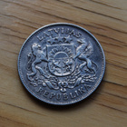 Latvia ,2 Lati 1926 Hopeaa - pikkukuva 2