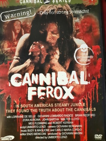 Cannibal Ferox DVD AWE (Umberto Lenzi)