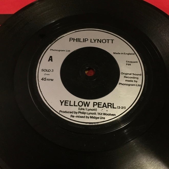 PHILIP LYNOTT: Yellow Pearl * Girls .*UK 1980