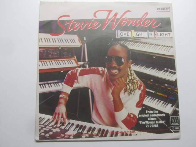 Stevie Wonder:Love Light In Flight  7" single  1984