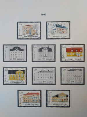 1982 Suomi postimerkki 6 kpl