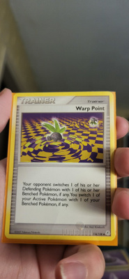 Trainer Warp Point (DP 116) Diamond & Pearl - Singles card