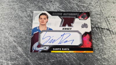Sampo Ranta 2021-22 SPx Auto Jersey