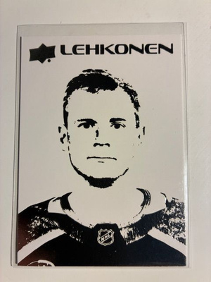 Artturi Lehkonen 26-27 Upper Deck #ST-55 Stencils
