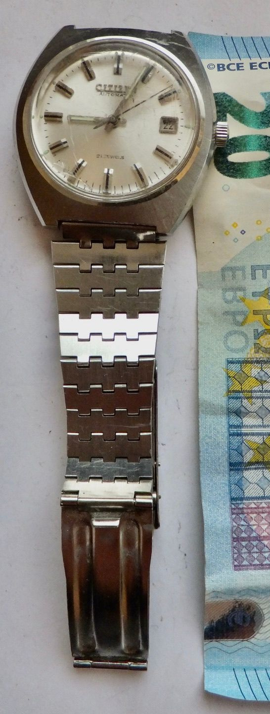 VANHA Kello Citizen Automatic 21 kiv Water Resistant