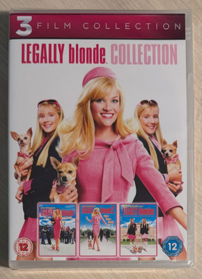 Blondin kosto -trilogia (3DVD) Reese Witherspoon (UUSI)