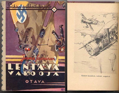 Saarinen, Jorma: Lentävä vakooja (1.p., PSK#100, 1942)