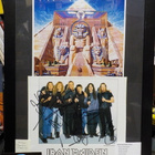 IRON MAIDEN KOKO BÄNDIN NIMMARIT TAULU  (W) - pikkukuva 1