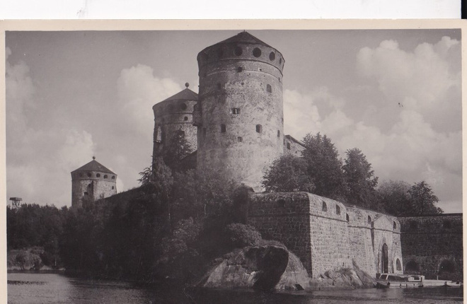 Savonlinna, Olavinlinna , Ilmari Varis   .   b642