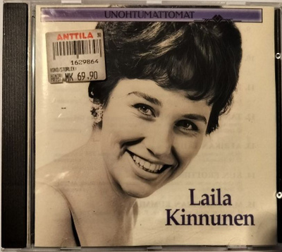 LAILA KINNUNEN-UNOHTUMATTOMAT-CD,HELMI ,v.1992 Fazer Finnlev