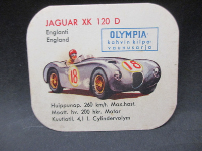 Jaguar XK 120 D, Olympia-kahvi