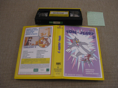 Tom & Jerry 9-VHS (Esselte Video)