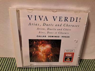 Verdi:Arias,duets and Choruses-Callas,Domingo,Kraus CD