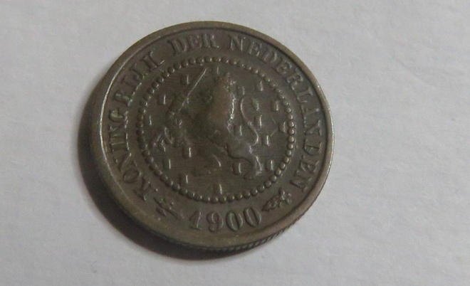 Alankomaat 1/2 cent 1900