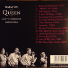 Rajaton • Sings Queen With Lahti Symphony Orchestra CD - pikkukuva 2