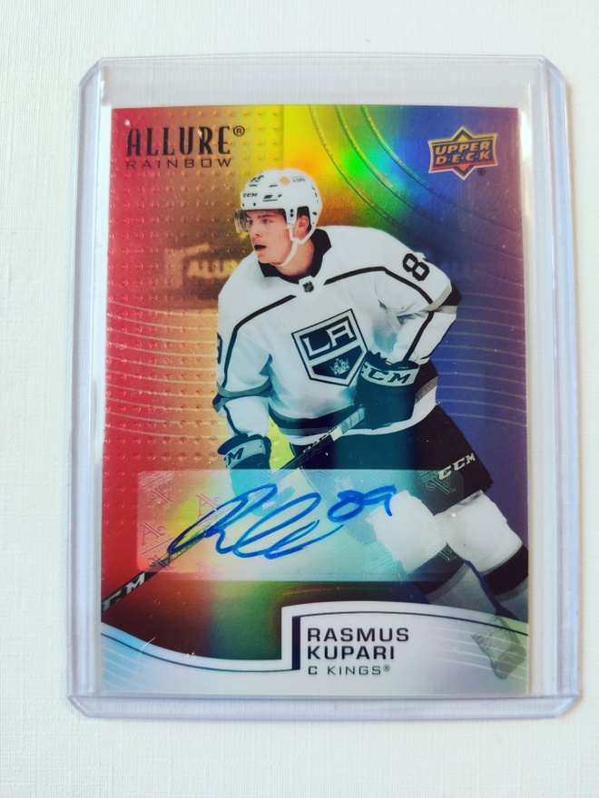 Rasmus Kupari - 21-22 UD Allure Full Rainbow Auto