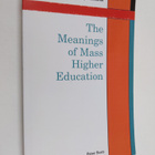 Peter Scott : The meanings of mass higher education - pikkukuva 1