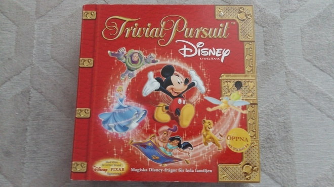 Trivial Pursuit Disney - lautapeli, ruotsiksi