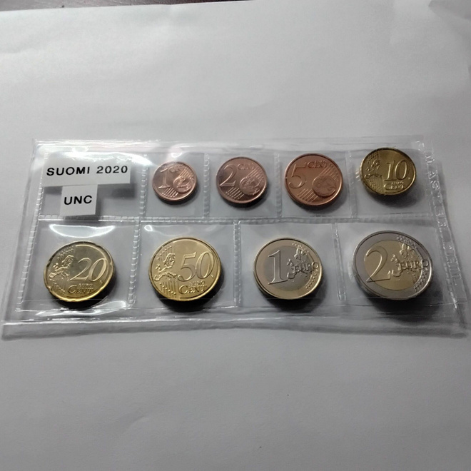 Suomi irtokolikkosarja 2020 unc
