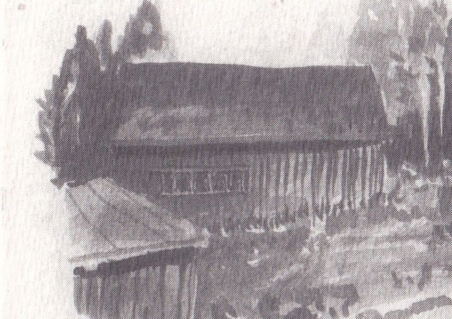 Salme Törmä. Aihe Ikaalisista. e252