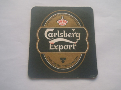 CARLSBERG EXPORT Olut lasinalunen