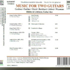 cd, Hildén & Lehtinen - Guitar duo: Music for two guitars - pikkukuva 2