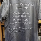 ROTTEN SOUND 2015 JAPANI KIERTUE T-PAITA KOKO XL - pikkukuva 2