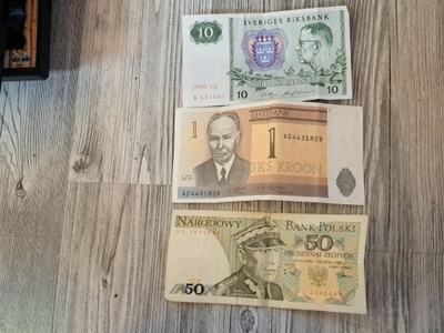 Ulkomaalaisia käytettyjä seteleitä