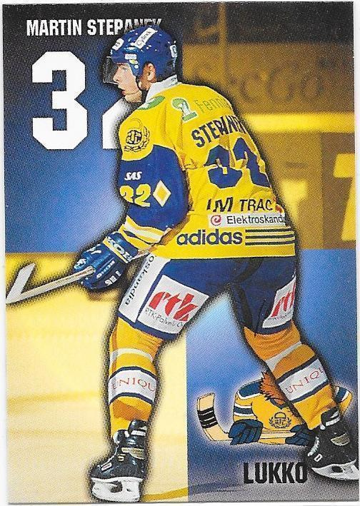 1999-00 CardSet #284 Martin Stepanek Lukko
