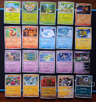 Pokemon kortit 20kpl (#138 Temporal Forces)