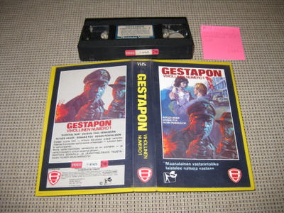Gestapon Vihollinen Numero 1-VHS FIx, Paul Verhoeven, Barium