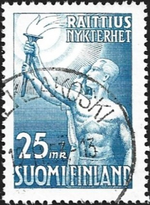 1953 Raittius leimattu LaPe 416