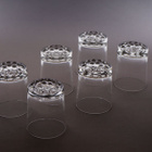 1119. 6kpl Iittala 'Puolukka' juomalasi, Tapio Wirkkala. - pikkukuva 4