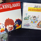 2 kpl LP Jussi Raittinen KIEKU JA KAIKU / MERIHÄDÄSSÄ - pikkukuva 1