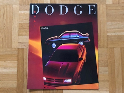 Esite Dodge Shadow 1989