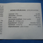Viro 10 krooni hopea Olympiaraha Vancouver - 2010 PROOF - pikkukuva 3