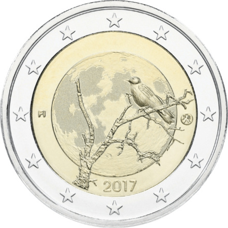 Suomi 2 € 2017 Suomalainen luonto UNC