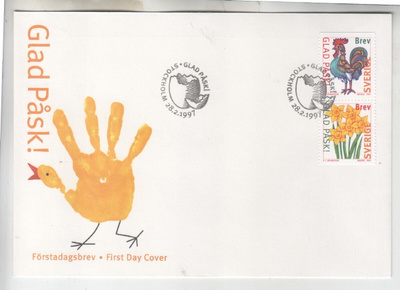 Ruotsi FDC 1997 Pääsiäinen