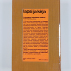 Kari (toim.) Vaijärvi : Lapsi ja kirja : lasten ja nuorte... - pikkukuva 2