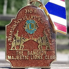Bangkok Lion merkki. Kookas. Halkaisija - 63 mm. - pikkukuva 2