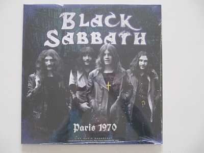 Black Sabbath Paris 1970 LP UUSI
