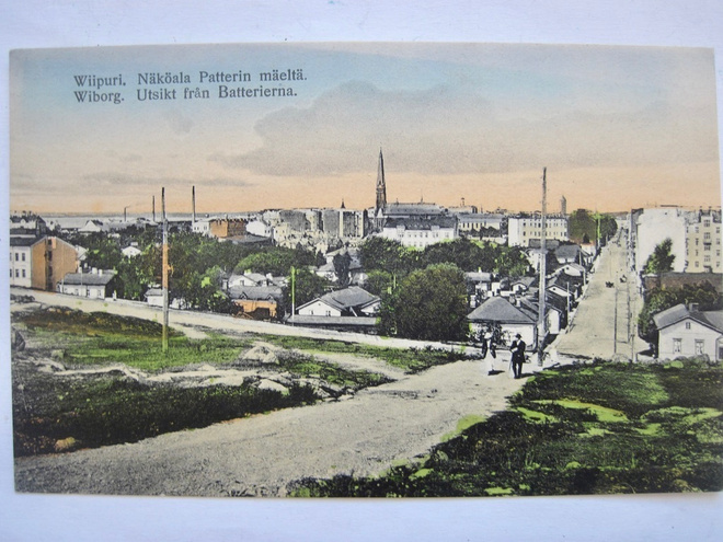 QqVANHA Postikortti Viipuri 1920-l