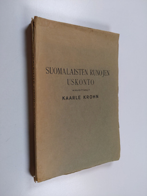 Suomalaisten runojen uskonto