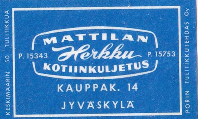 Jyväskylä. Mattilan Herkku b508